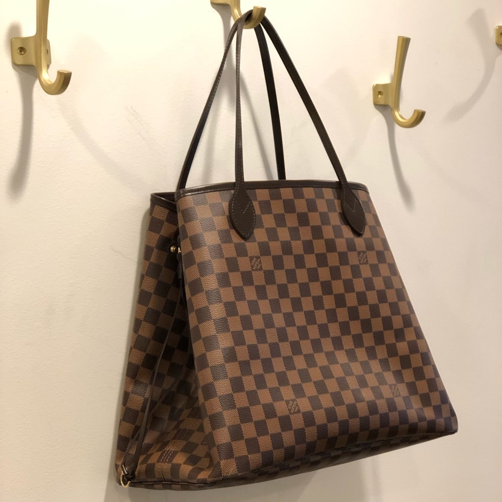 Louis Vuitton Neverfull GM Damier Ebene Tote